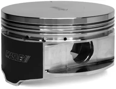 Genuine Manley Chevy LS Series 3.905in Bore 3.622in Stroke -4cc Flat Top Piston Set - 592007C-8