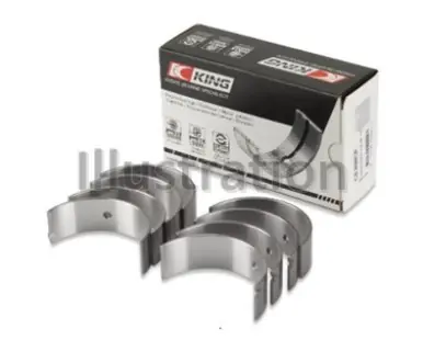 Affordable King VW WA L4 / CH L4 Connecting Rod Bearing Set - CR4155AM