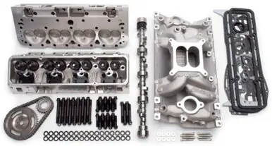 New Release Edelbrock Power Package Top End Kit 383 SBC 460 Hp - 2096