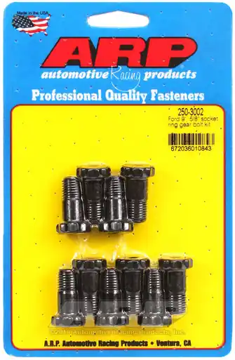 ARP Ford 9in 7/16in Dia 5/8in Socket Ring Gear Bolt Kit - 250-3002 Factory Price
