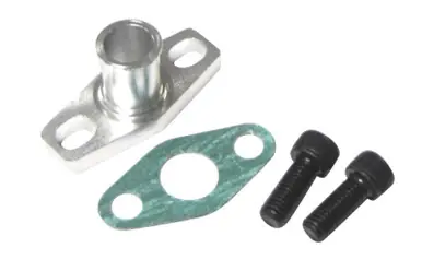 ISR Performance GT Oil Drain Flange Integrated 5/8 Male Neck (fits GT15-GT35 BB Turbos) - IS-GTDRN New Release