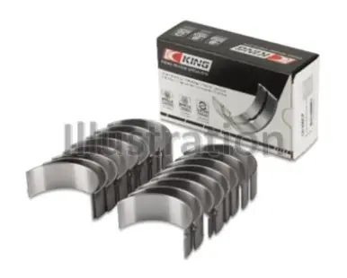 Best Choice King Ford 260CI/289CI/302 5.0L (Size 020) Windsor Connecting Rod Bearing Set - CR804SI020
