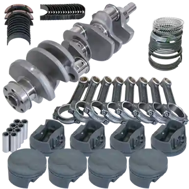 Next Day Delivery Eagle Ford 351W SVO 4.000in Crank 6.250in I-Beam -6.6cc Flat Top 4.040in Pistons Rotating Assembly - 64625040