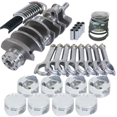 Eagle Ford 4.6 2V Romeo 3.750in Crank 5.950in H-Beam -13cc 3.592in Pistons Rotating Assembly - 16407040 Same Day Shipping