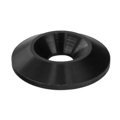 New Arrival Moroso 1in Taper Washer - Black Anodized (10 Pack w/o Hardware) - 71682