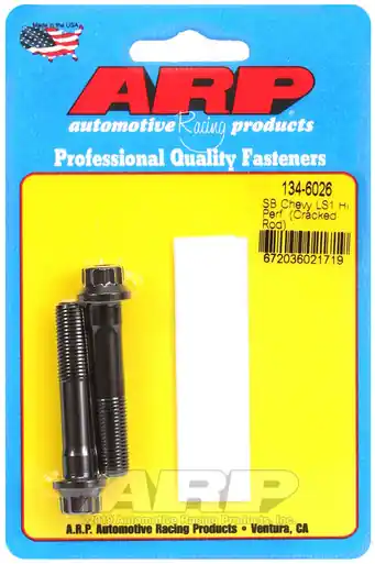 Last Chance ARP Chevrolet LS Gen III/IV & 6.2L LT1 (Except LS7 & LS9) Cracked Cap Design Rod Bolt Kit - 134-6026