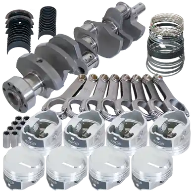 Eagle Chevy 454 4.000in Crank 6.135in H-Beam 43cc Dome 4.250in Pistons Rotating Assembly - 11326L000 Exclusive Offer