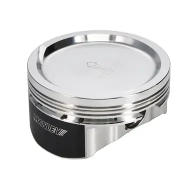 Manley Chevrolet LS Piston Set - 4.125in Bore 1.115in CH, -29.00 CC - 592900C-8 Free Returns