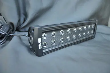 Get Yours DV8 Offroad BRS Pro Series 12in Light Bar 72W Flood/Spot 3W LED - Black - BR12E72W3W