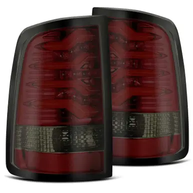 AlphaRex 09-18 Dodge Ram 1500 PRO-Series LED Tail Lights Red Smoke - 640020 Exclusive Offer