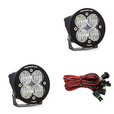 Save Now Baja Designs Squadron R Pro Wide Cornering Pair LED Light Pods - Clear - 597805