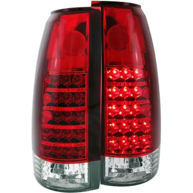 ANZO 1999-2000 Cadillac Escalade LED Taillights Red/Clear - 311057 Best Choice