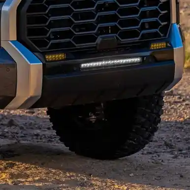Rigid Industries 2022+ Toyota Tundra 6in SR-Series Selective Yellow Fog Light Kit - 37201 Exclusive