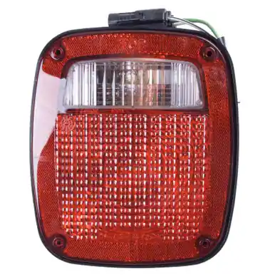 Omix Left Black Tail Lamp 91-97 Jeep YJ TJ Wrangler - 12403.13 Seasonal Sale