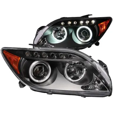 Bulk Order ANZO 2005-2010 Scion Tc Projector Headlights w/ Halo Black (CCFL) - 121119