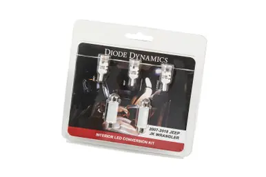 Diode Dynamics Wrangler JK 4dr Interior Kit Stage 2 - Cool - White - DD0364 Mega Sale
