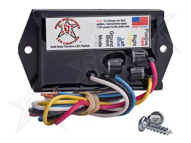 Rigid Industries 3 Amp LED Flasher - 2 Output - 12 Volt - 40312 Bulk Order