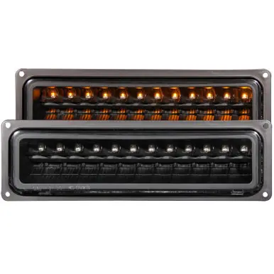 ANZO 1988-1998 Chevrolet C1500 LED Parking Lights Black - 511050 Special Discount