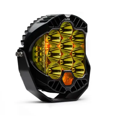 Baja Designs LP9 Racer Edition Series High Speed Spot Pattern LED Light Pods - Amber - 330011 Authentic