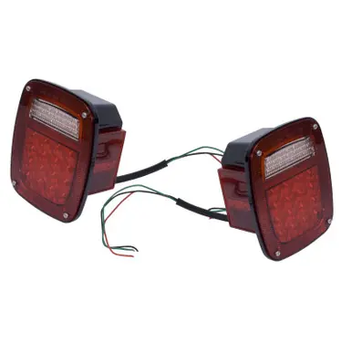 In Demand Rugged Ridge LED Tail Light Set 76-06 Jeep CJ Jeep Wrangler - 12403.85