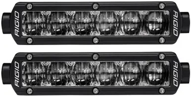 Holiday Sale Rigid Industries 6in SR-Series - Fog - White - 906703