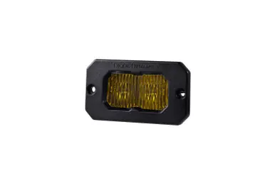 Latest Diode Dynamics Stage Series 2 In LED Pod Pro - Yellow Fog Flush ABL Each - DD6433S