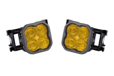 Cheap Diode Dynamics SS3 Pro Type X Kit ABL - Yellow SAE Fog - DD7134