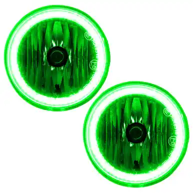 Oracle Lighting 07-09 Jeep Patriot Pre-Assembled LED Halo Fog Lights -Green - 7078-004 Editor’s Pick