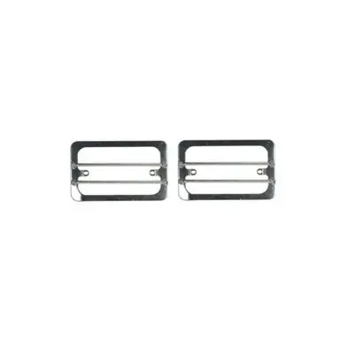 Rugged Ridge 97-06 Jeep Wrangler TJ Stainless Steel Side Marker / Turn Signal Euro Guard Set - 11142.02 Grab Now