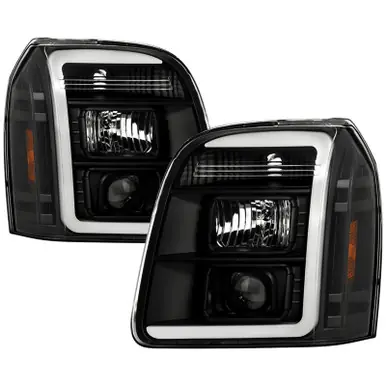 Instant Buy Spyder GMC Yukon 07-14/Denali 07-14 /XL 07-14 V2 Projector Headlights - Black PRO-YD-GY07V2SI-BK - 5088260