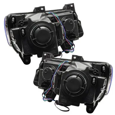 Sale Oracle 11-14 Chrysler 300C SMD HL - Black - NON HID - ColorSHIFT DRL - ColorSHIFT w/ 2.0 Controller - 7731-333