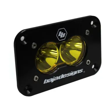 Baja Designs S2 Sport Flush Mount Spot Pattern LED Work Light - Amber - 541011 Trending