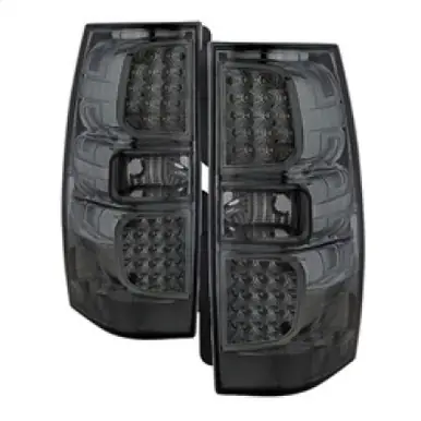Seasonal Sale Xtune Chevy Suburban/GMC Yukon/Yukon Denali 07-14 LED Tail Lights Smoked ALT-JH-CSUB07-LED-G2-SM - 9033933