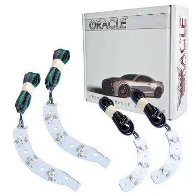 Oracle 14-15 Chevy Camaro RS Headlight DRL Upgrade Kit - ColorSHIFT w/o Controller - 2622-334 Authentic