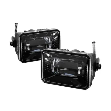 Spyder 15-18 Ford F-150 / 17-18 Ford F-250/F-350 Full LED Fog Lights - w/o Switch (FL-LED-PRO-4) - 9043277 Final Sale