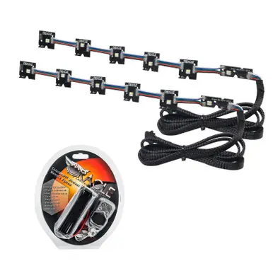 Bargain Oracle 14-21 Infiniti Q50 RGB+W Headlight Halo Upgrade Kit - ColorSHIFT - 1404-330