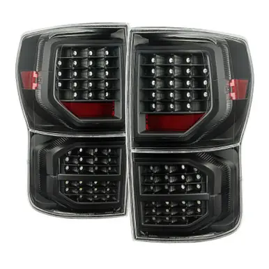 Best Seller Xtune Toyota Tundra 07-13 LED Tail Lights Black ALT-JH-TTU07-LED-G2-BK - 9034466