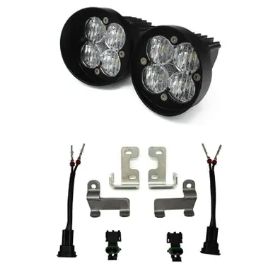 Baja Designs 2012+ On Rav4 Fog Pocket Kit Squadron Sport Clear Wide Cornering - 447676 Next Day Delivery