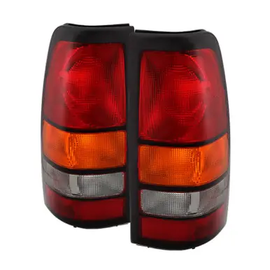 Shop Now Xtune GMC Sierra 1500 2500 3500 Fleetside 04-06 Tail Lights OEM ALT-JH-GS04-OE-RAC - 9028915