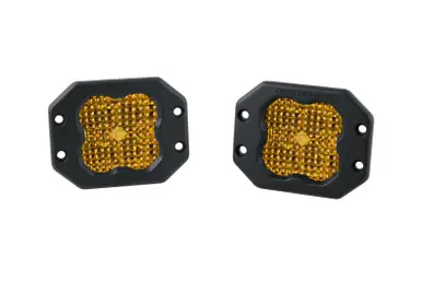 Diode Dynamics SS3 Sport ABL - Yellow Flood Flush (Pair) - DD6925P Crafted