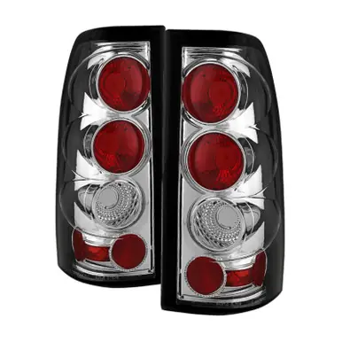 Next Day Delivery Spyder Chevy Silverado 1500 03-06 (Does Not Fit Stepside)Euro Style Tail Lights Chrm ALT-YD-CS03-C - 5001702