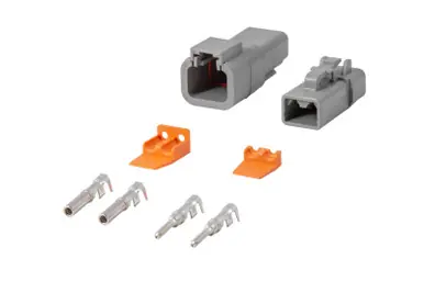 Diode Dynamics Deutsch Connector Kit 2-Pin 12-14 Gauge - DD4039 Place Order