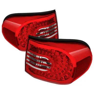 Xtune Toyota Fj Cruiser 07-14 LED Tail Lights Red/Clear ALT-CL-TFJ07-LED-RC - 5070593 Limited Offer