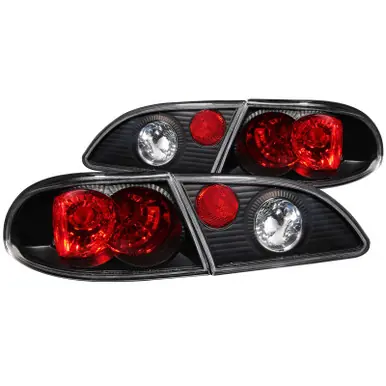 ANZO 1998-2002 Toyota Corolla Taillights Black - 221115 Free Shipping