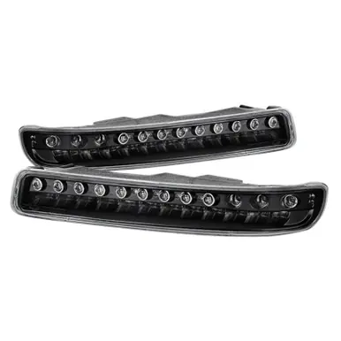 Xtune GMC Sierra 99-06 Full LED Bumper Lights Black CBL-JH-GS99-LED-BK - 9027147 One Day Deal