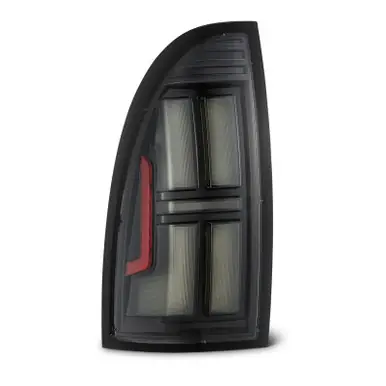 AlphaRex 05-15 Toyota Tacoma NOVA Prismatic LED Tail Lights - Alpha-Black - 680062 Worldwide Shipping