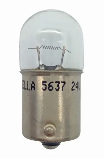 Bargain Hella Bulb 5637 24V 10W Ba15S B6 (2) - 5637TB