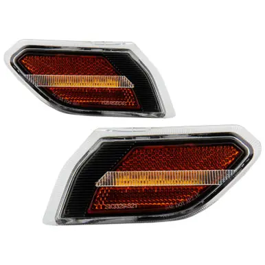 Fresh Stock Spyder Jeep Wrangler 19-20 LED Side Marker Lights - Black (SML-YD-JW19-LED-BK) - 5087836