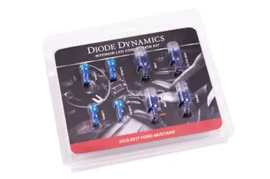 Diode Dynamics Mustang Interior Light Kit 15-17 Mustang Stage 1 - Blue - DD0221 Shop Now
