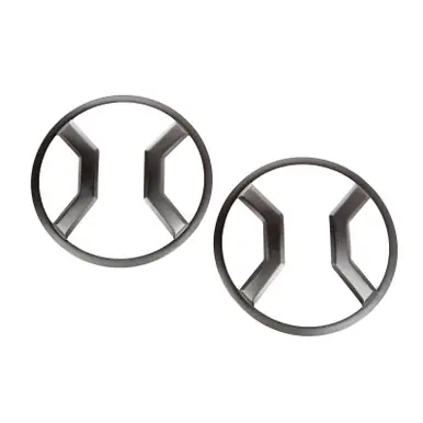 Exclusive Offer Rugged Ridge 15-18 Jeep Renegade BU Black Headlight Euro Guards Texture - 11230.20